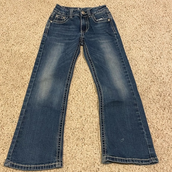 Rodeo girl jeans with waistband elastic. Size 6X - Picture 1 of 2